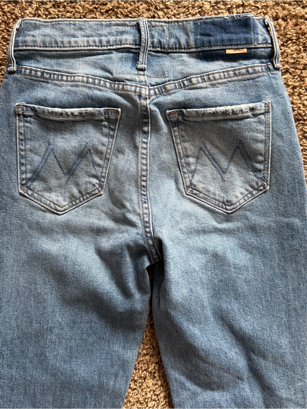 Mother Superior The Dazzler Flood Wash Trucks are For Girls Blue Women Size 25 - Picture 12 of 12